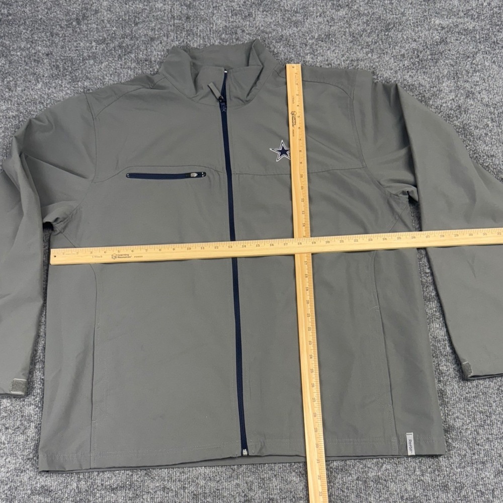Vintage Reebok Dallas Cowboys NFL Team Apparel Lightweight Jacket Mens XL - NEW - Picture 7 of 13